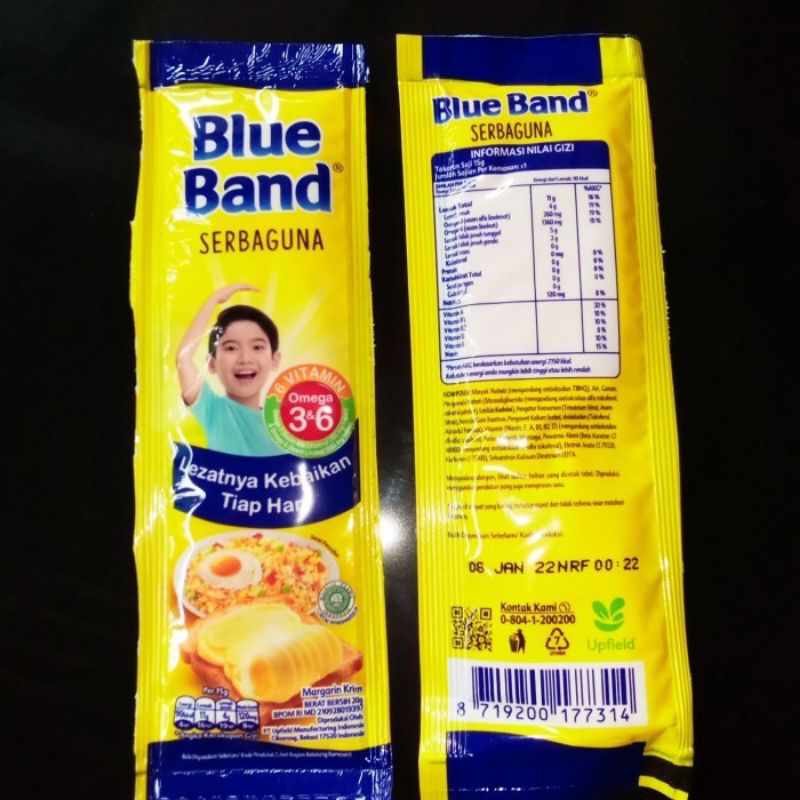 

Blue Band Sachet 20gr