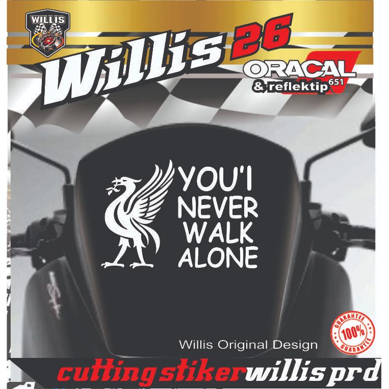 STIKER MOBIL KEREN CUTTING STICKER MOBIL LIVERPOOL 20CM STIKER WINDSHIELD MOTOR NMX PCX DLL