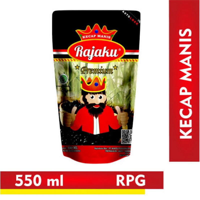 

Kecap Manis Rajaku Premium Gold 550 Ml Pouch