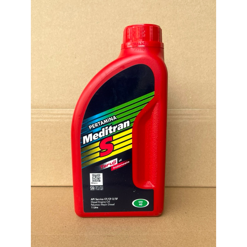 OLI OIL MEDITRAN S40 1LITER PELUMAS OLI MESIN MOBIL