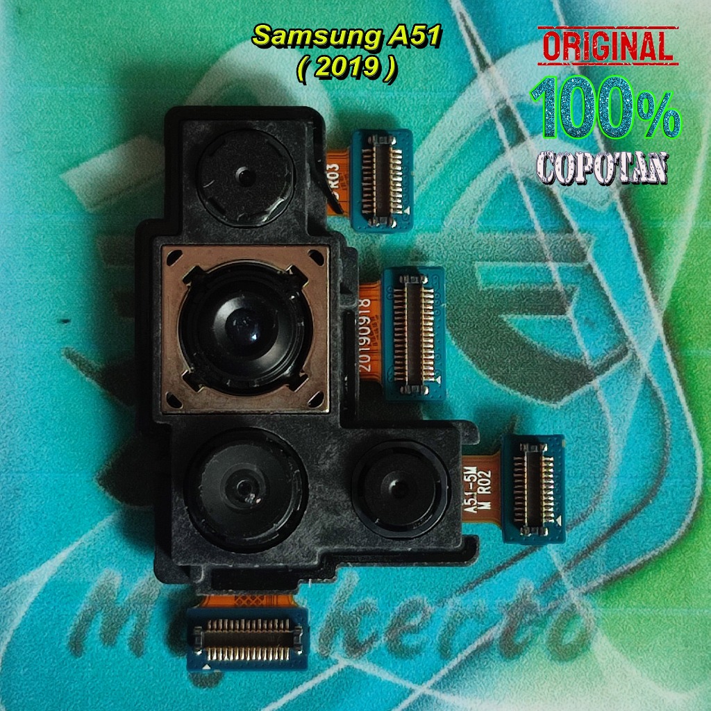 Samsung A51 (A515F) Modul kamera belakang / rear camera big original copotan - eXe Comp