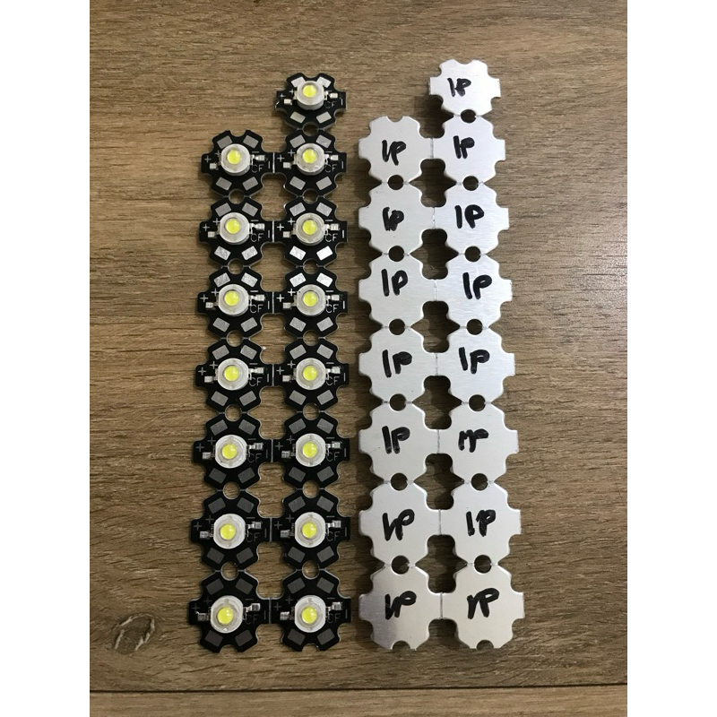 LAMPU LED HPL 1WATT PUTIH + PENDINGIN