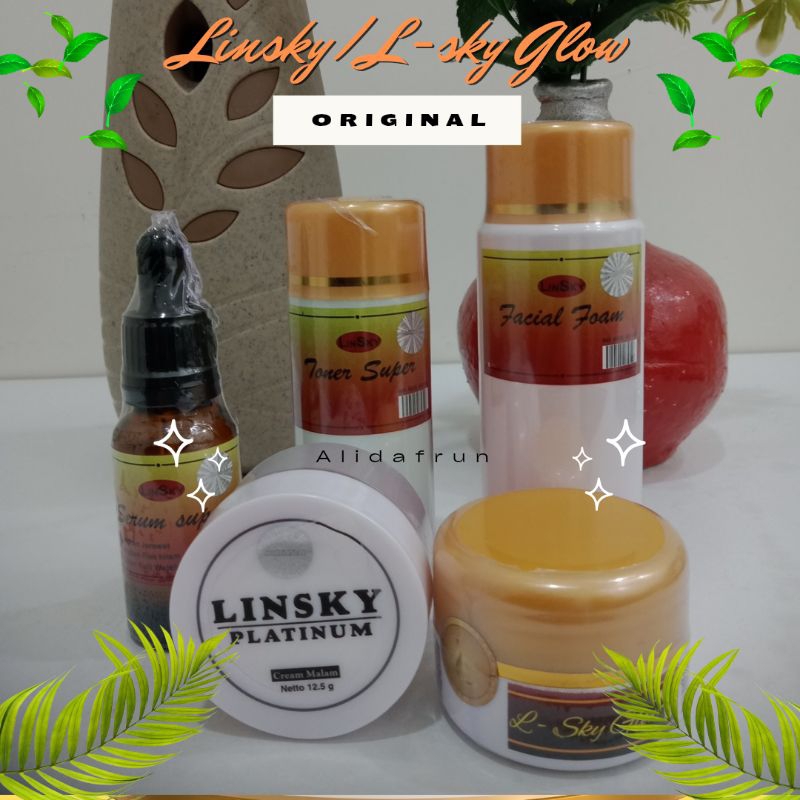 LINSKY/L-SKY GLOW Cream, SATU PAKET