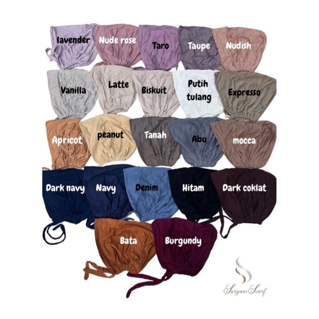 CIPUT HIJAB/ CIPUT KAOS RAYON/ CIPUT RAYON/  CIPUT KAOS RAYON PREMIUM/ CIPUT KAOS RAYON PREMIUM ANTI