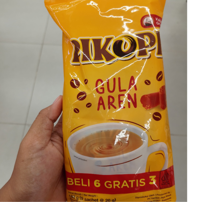 

PIKOPI GULA AREN ( isi 9 sachet ) produk dari kopi kapal api