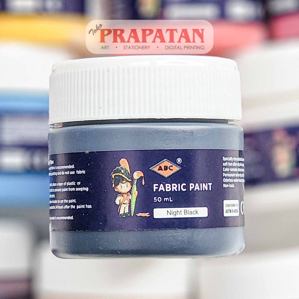 

KODE F37O ABC Fabric Color 5ml Cat Kain Tekstil