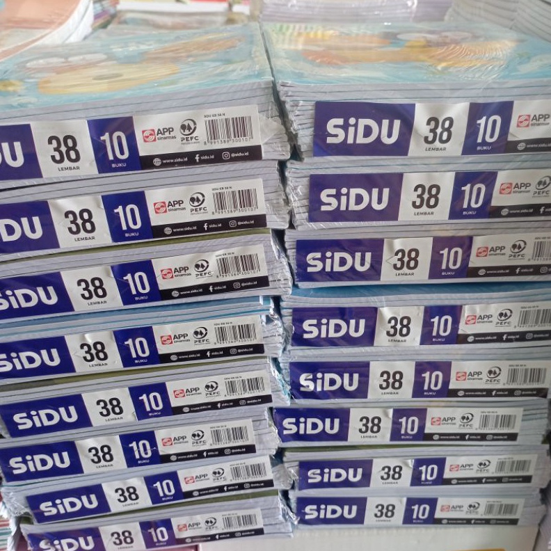 

KODE P43E Buku Tulis Sidu 38 Lembar Desain Menarik