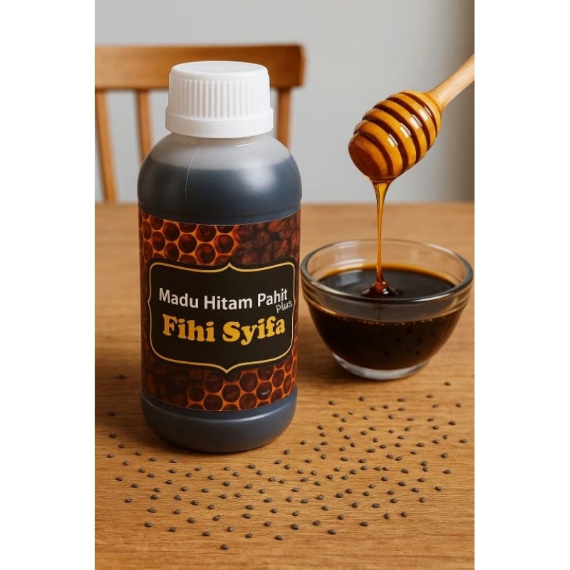 Madu Hitam Pahit Plus Asli Kalimantan