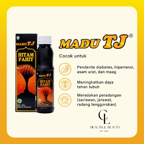 

Madu TJ Hitam Pahit 250gr