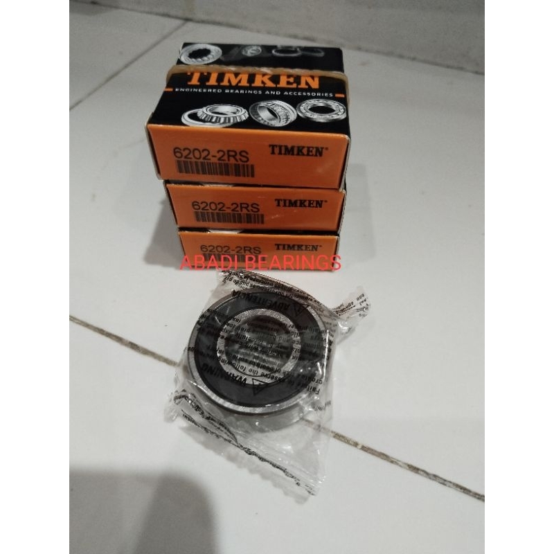 BEARING TUTUP KARET 6202 2RS TIMKEN