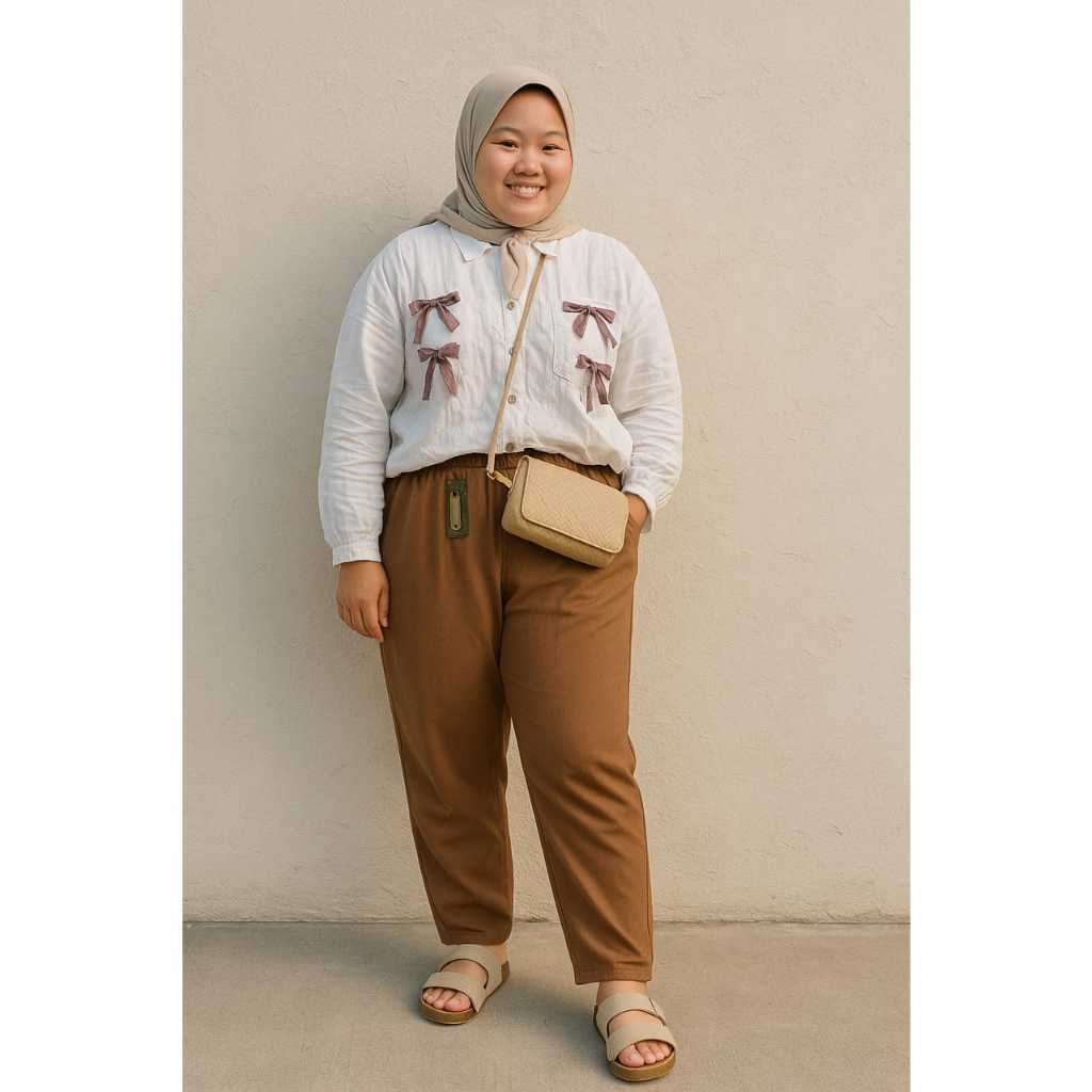 BaggyPants JUMBO Knit Import / Luna Knit Import / Celana XXXL Knit Import / BAGGY Knit Import / Cela