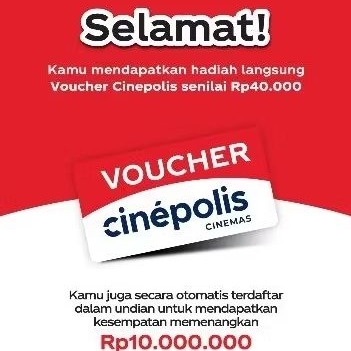 TIKET BIOSKOP GRATIS CINEPOLIS SELURUH INDONESIA UNTUK SEMUA FILM