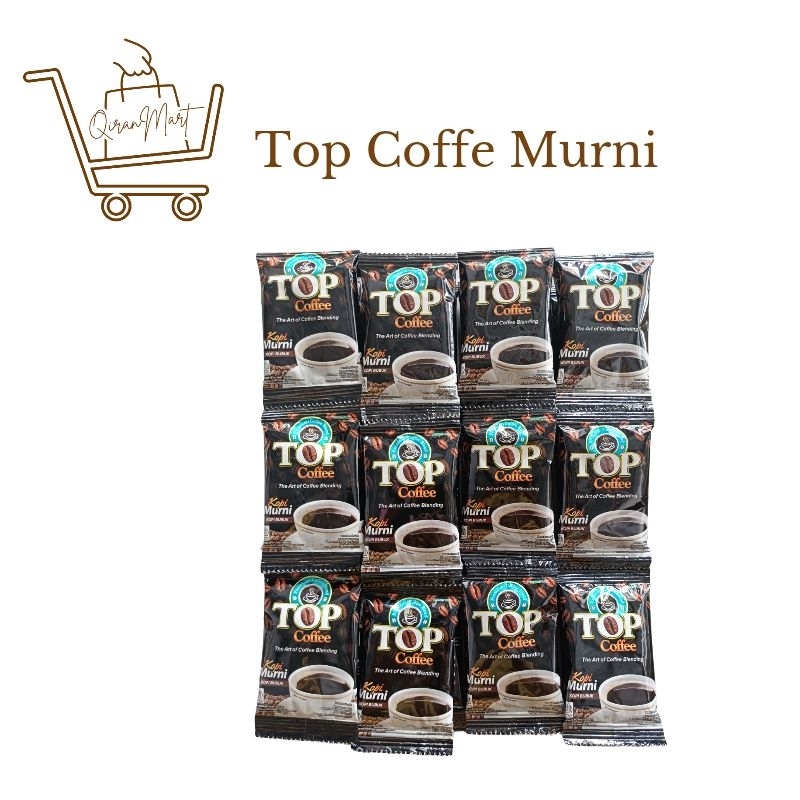 

Kopi Hitam TOP Murni 7gr x 10 sachet