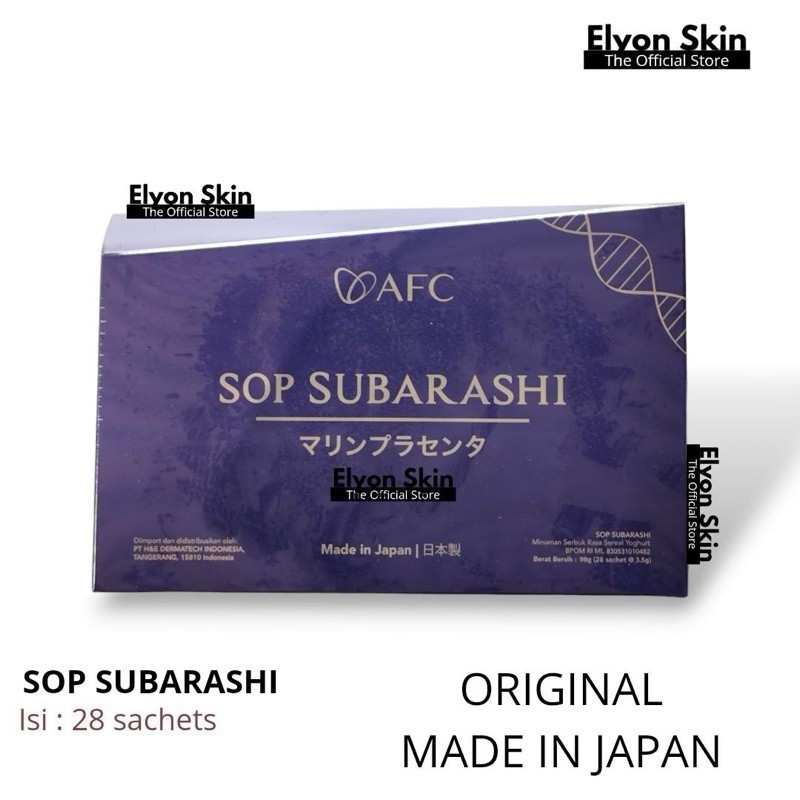 sop subarashi afc original