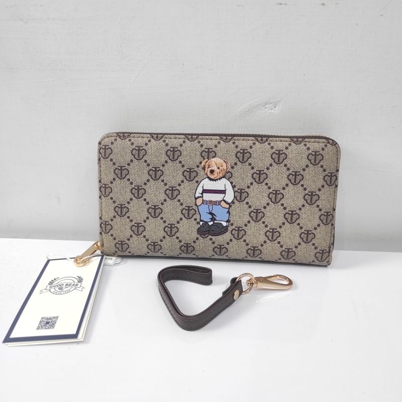 TTWN GUOO BEAR ORIGINAL - GO2044 - DOMPET Wanita GUOOBEAR - DOMPET TERLARIS - DOMPET TTWN BEAR - DOM