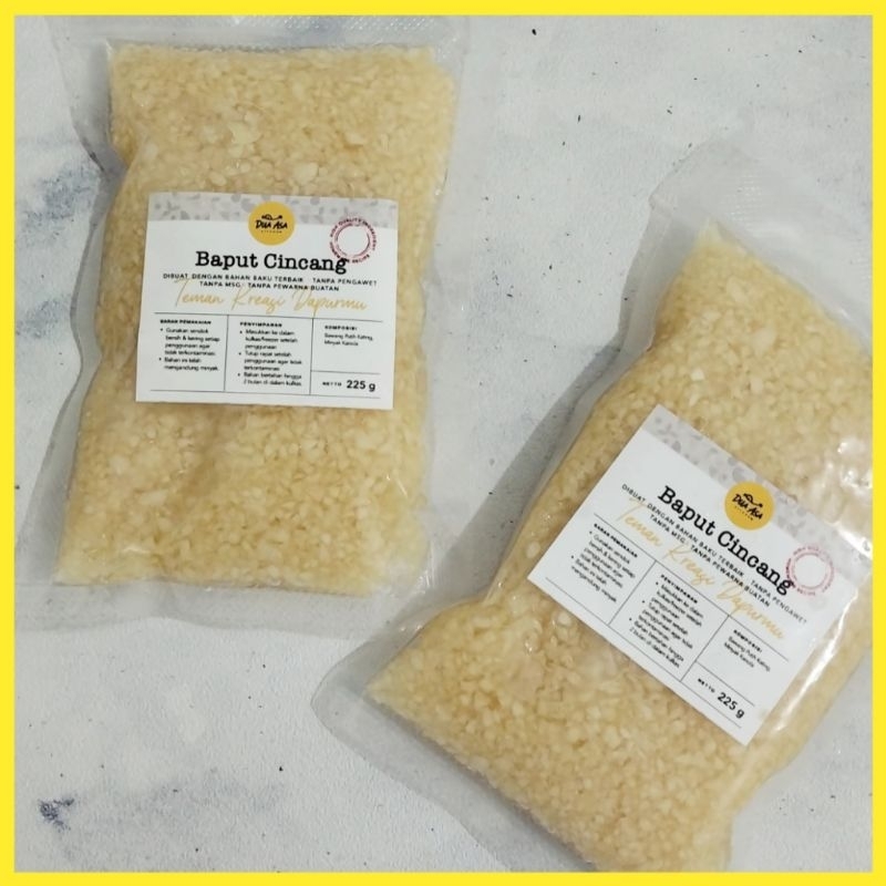 

Bawang Putih Cincang dalam Minyak REFILL 225 gram
