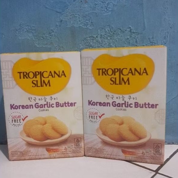 

Tropicana Slim Korean Garlic Butter Cookies 5 Sachet