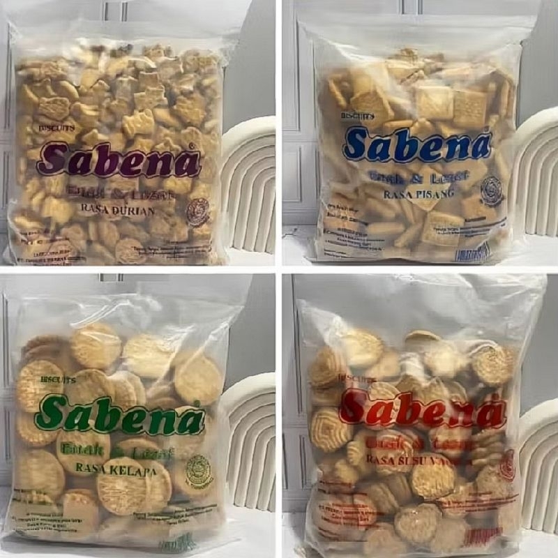 

SABENA BISKUIT 400 GRAM - SNACK BISKUIT SABENA ANEKA RASA VANISA SUSU