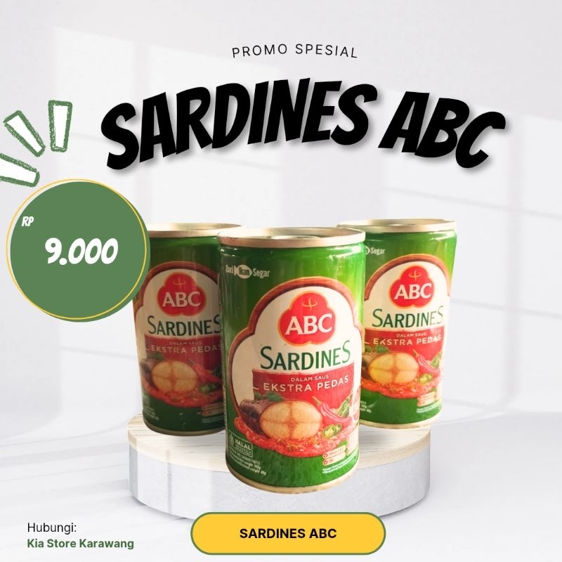 

PROMO SARDEN ABC EKTRA PEDAS | SARDINES ABC | SARDEN