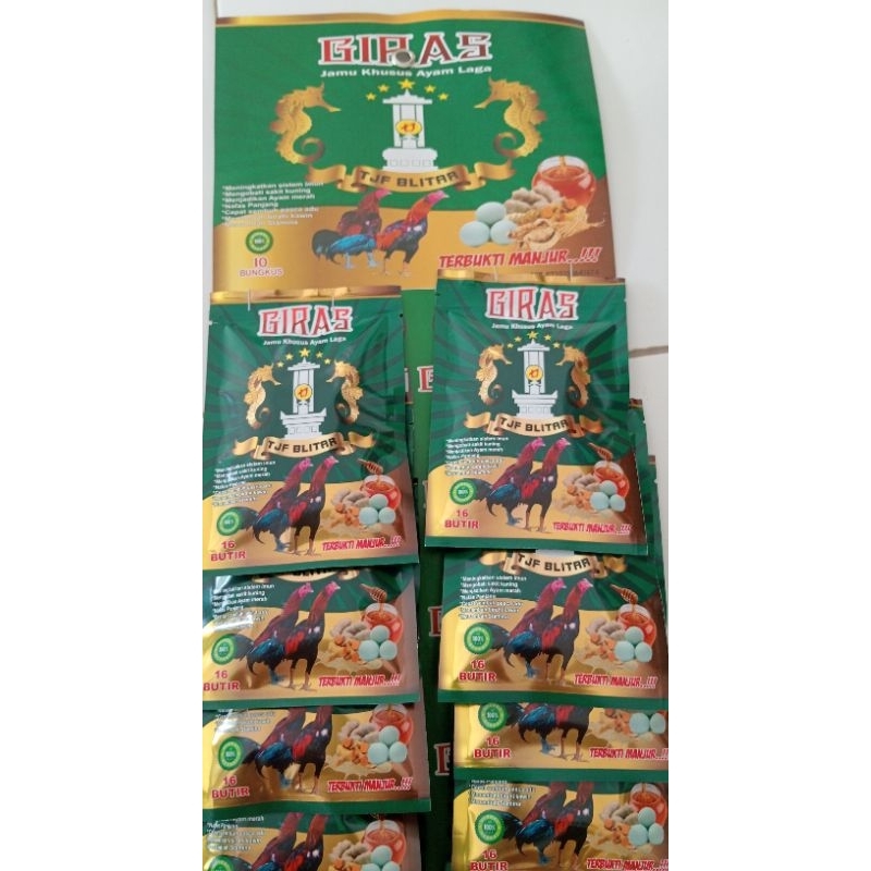 jamu ayam laga GIRAS