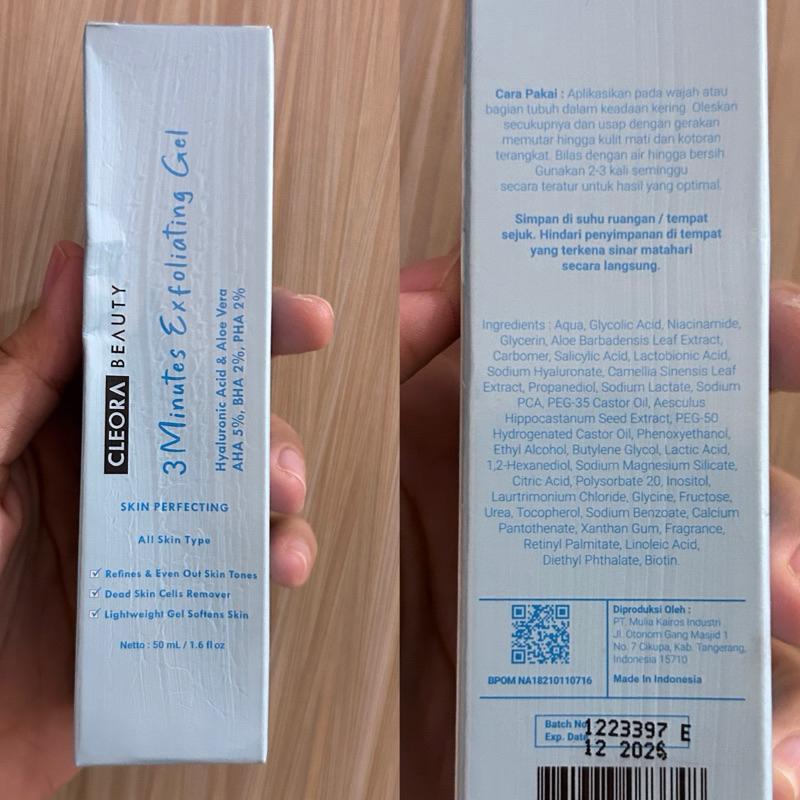 Cleora Beauty Peeling gel