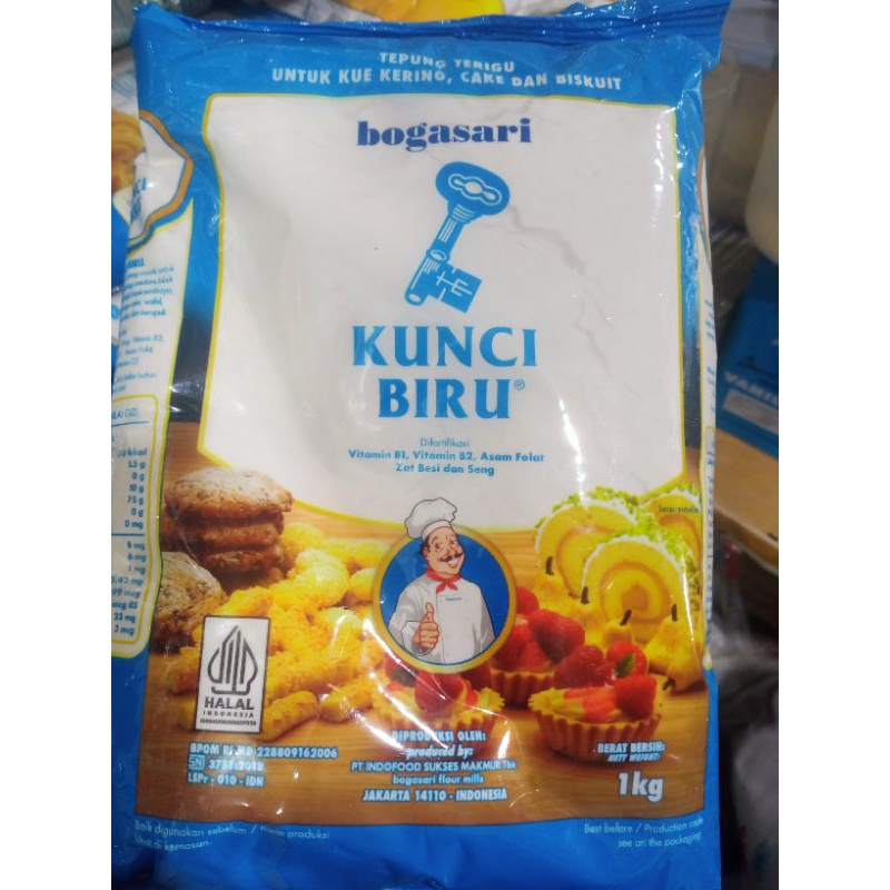 

tepung kunci biru premium 1kg