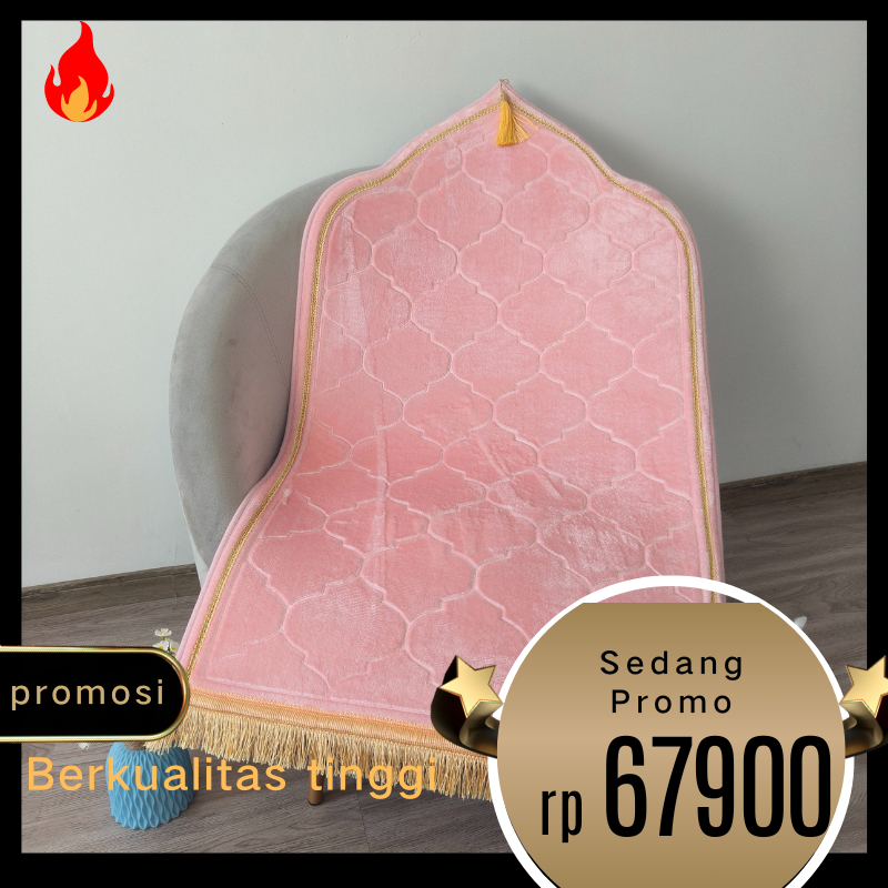 Sajadah anti slip sajadah aesthetic turki premium tebal sajadah kubah aesthetic premium ukuran