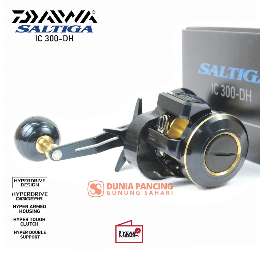Reel Daiwa Saltiga IC 300 Pilih Varian