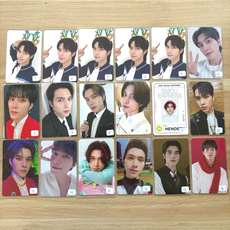 [READY] Official PC Photocard NCT WAYV Hendery