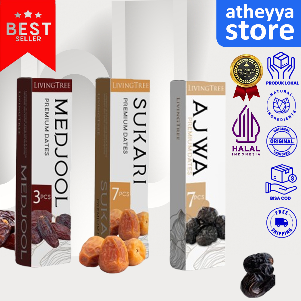 

Kurma Medjool Premium 3 Butir Kemasan Ekslusif Isian Hadiah Hampers