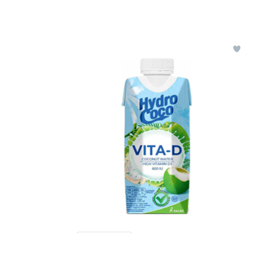 

HYDRO COCO NATURAL HEALTH DRINK VITA-D TPK 330mL
