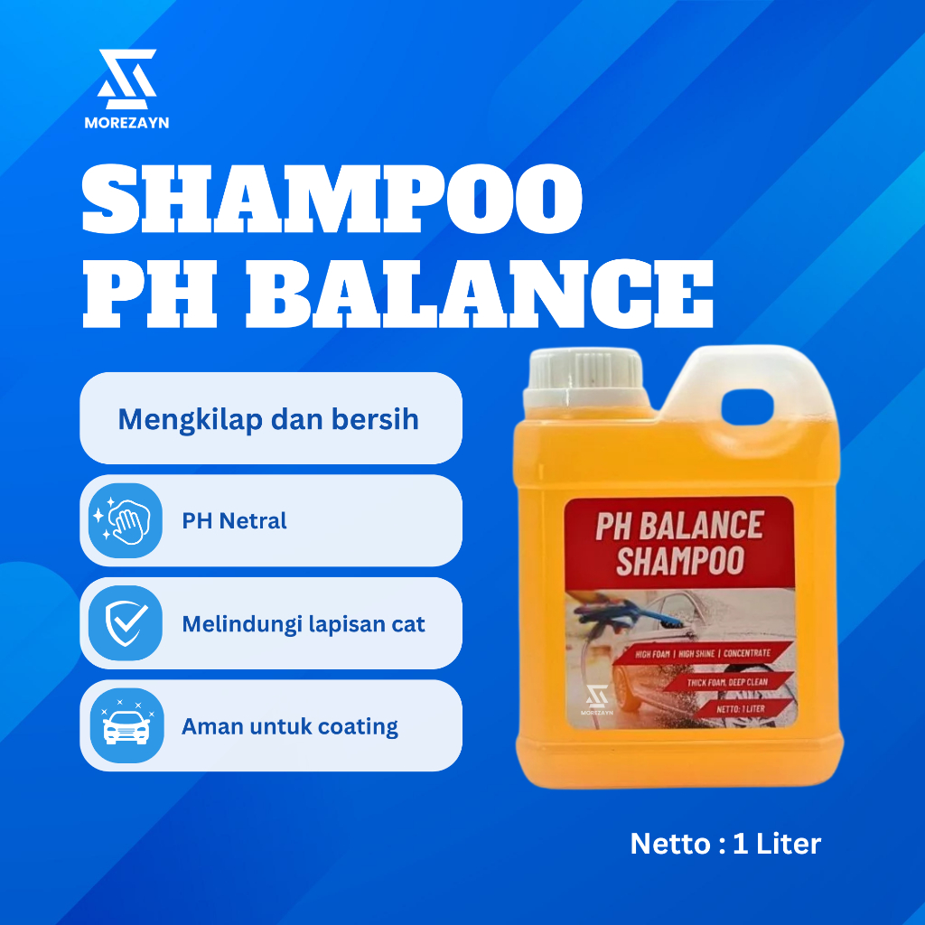 Morezayn Shampo Mobil/Motor PH Balance