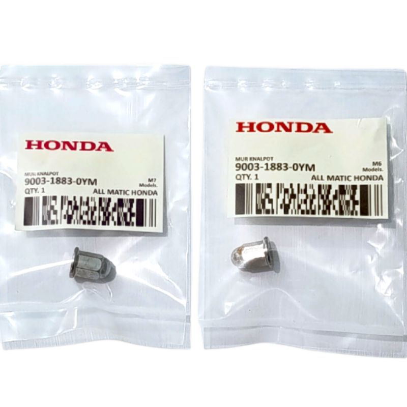 (1pcs) Baut Knalpot Metik Baut Topi Mur Topi Knalpot matic Honda Vario Beat Scoopy