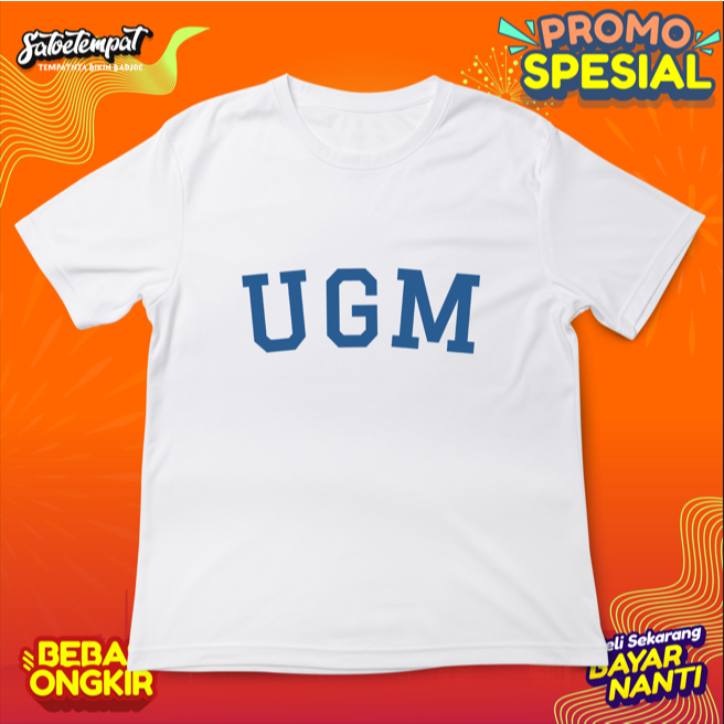 Kaos-Tshirt Universitas Gajah Mada UGM Fakultas UGM YOGYAKARTA