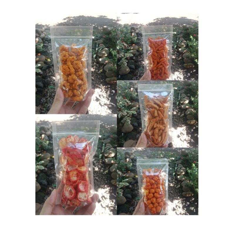 

Aneka Snack Cemilan Pedas Manis Kriuk
