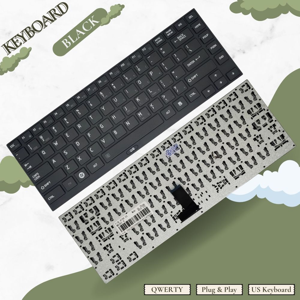 Best Quality Keyboard Laptop Toshiba Dynabook R700 R732H R732 - GARANSI