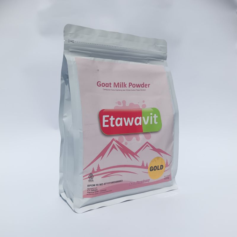 

Susu Kambing Etawavit Rasa Stroberi Susu Kesehatan Tulang dan Sendi
