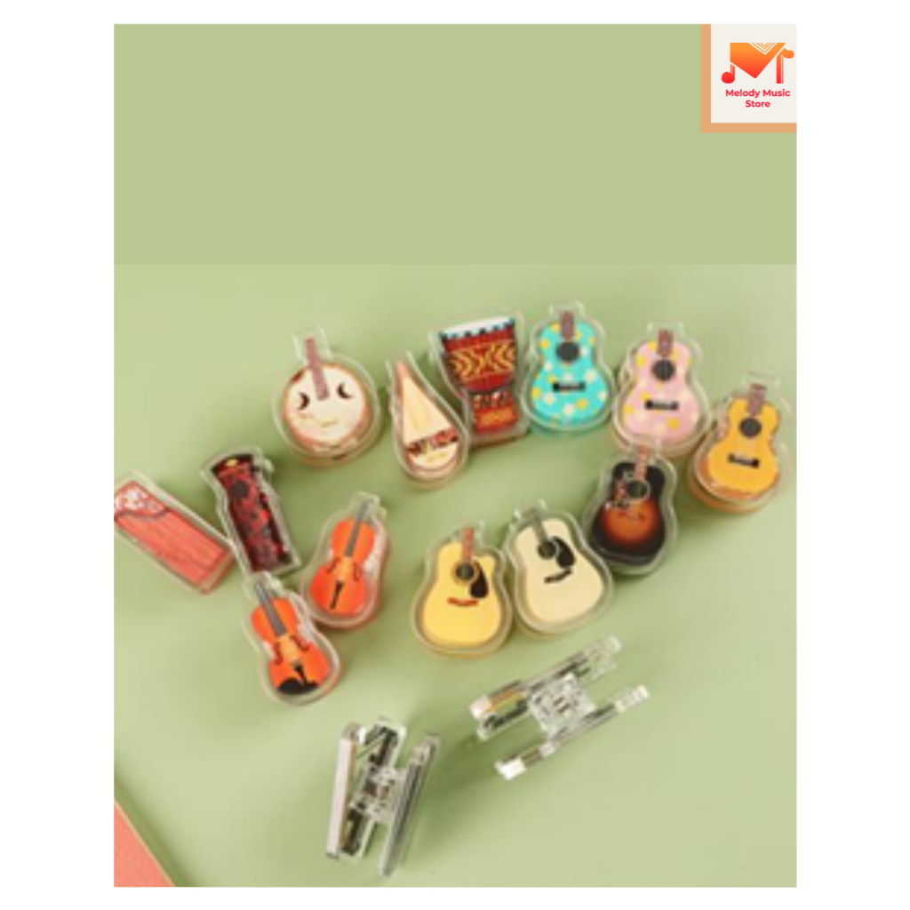 

Klip Kertas Motif Alat Musik / Paper Clip / Alat Tulis / Perlengkapan Kantor & Sekolah