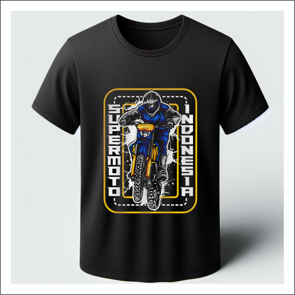 Kaos Supermoto - Majapahit Apparel