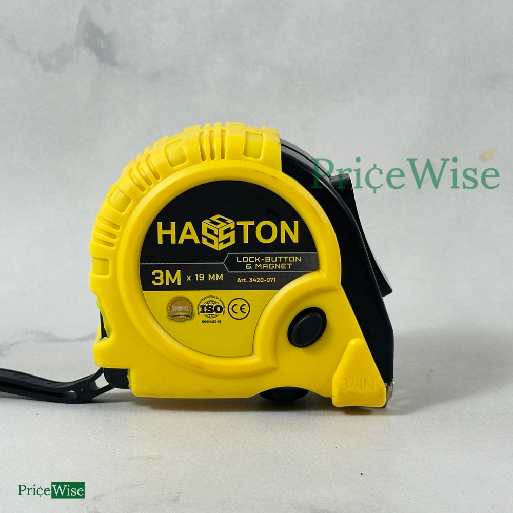 Meteran Karet Magnet 3 m Hasston 3420-071 / Roll Meter 3 meter
