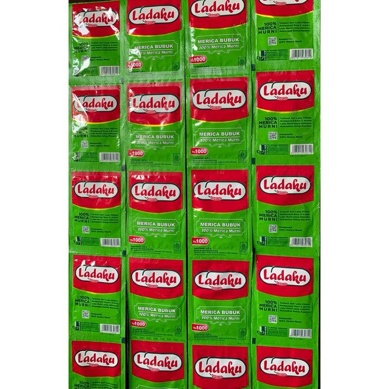 

Ladaku / marinasi/ ketumbar/ cabe bumbu bubuk 1renceng 12pcs