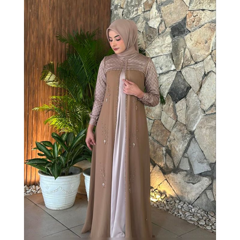 MAUREEN DRESS ORIGINAL by JAVINA OFFICIAL  / MAUREEN DRESS  ORI JAVINA  /  MAUREN LUXURY BEADS JAVIN