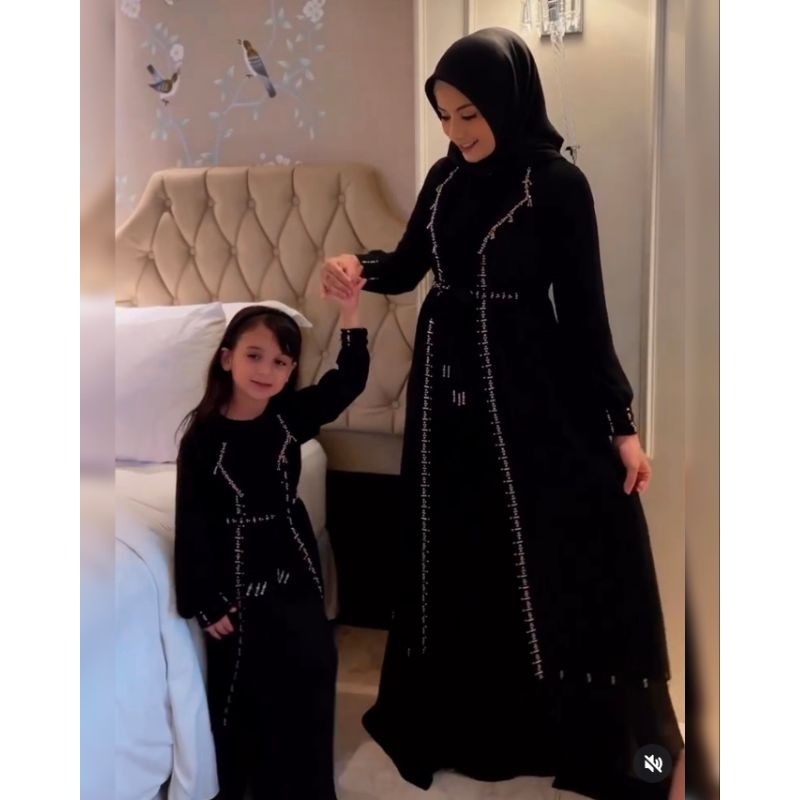 AYANA MOM DRESS ORI JAVINA OFFICIAL  / AYANA DRESS BROWN  by JAVINA  /  GAMIS DRESS AYANA MOM BROWN 