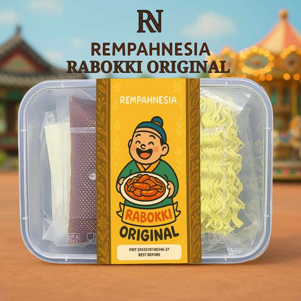 

RABOKKI ORIGINAL / RABOKKI MOZARELLA / TTEOKPOKKI MOZARELLA / TTEOKPOKKI ORIGINAL / SAUS GOCHUJANG