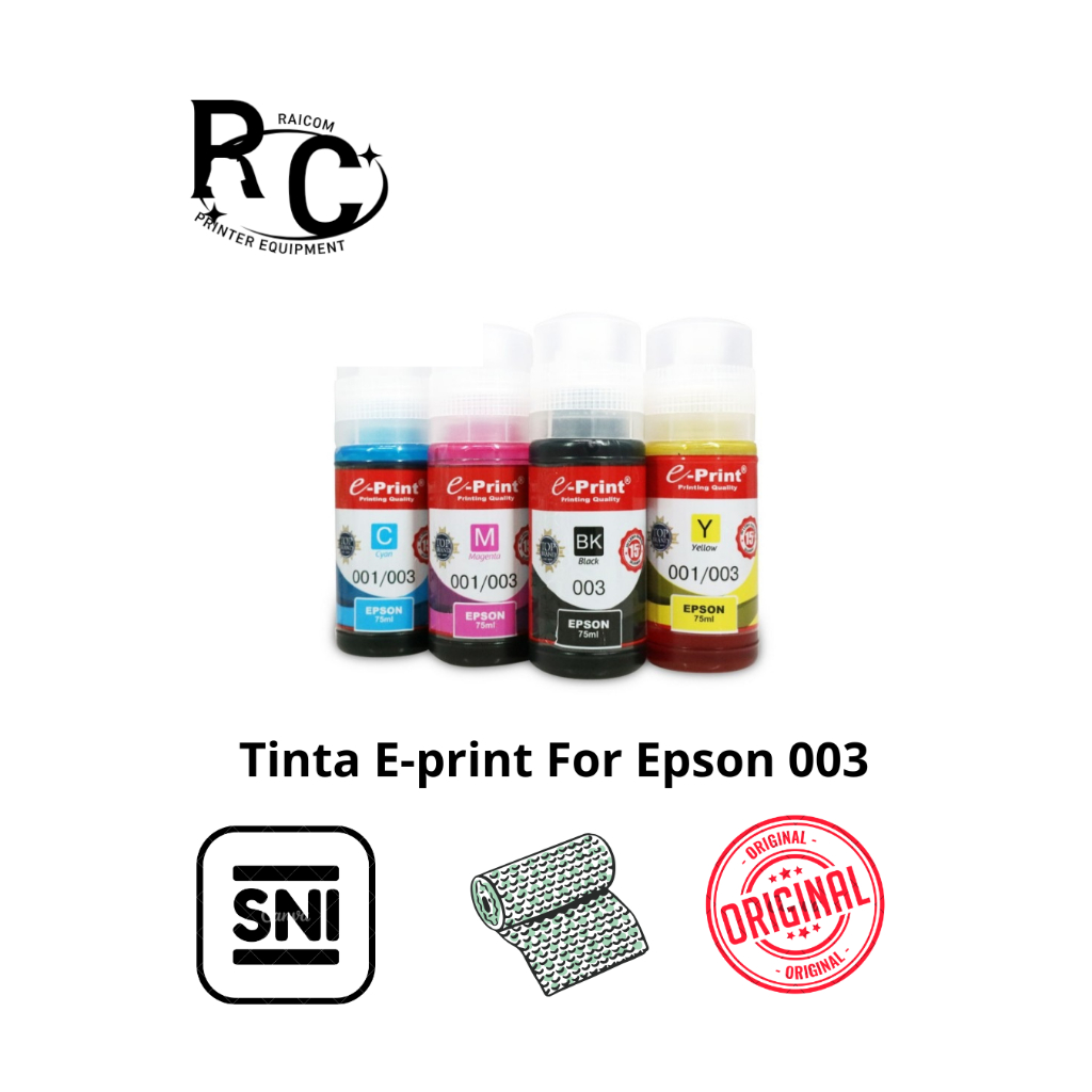 Tinta E-Print for Epson 001/003  75ml
