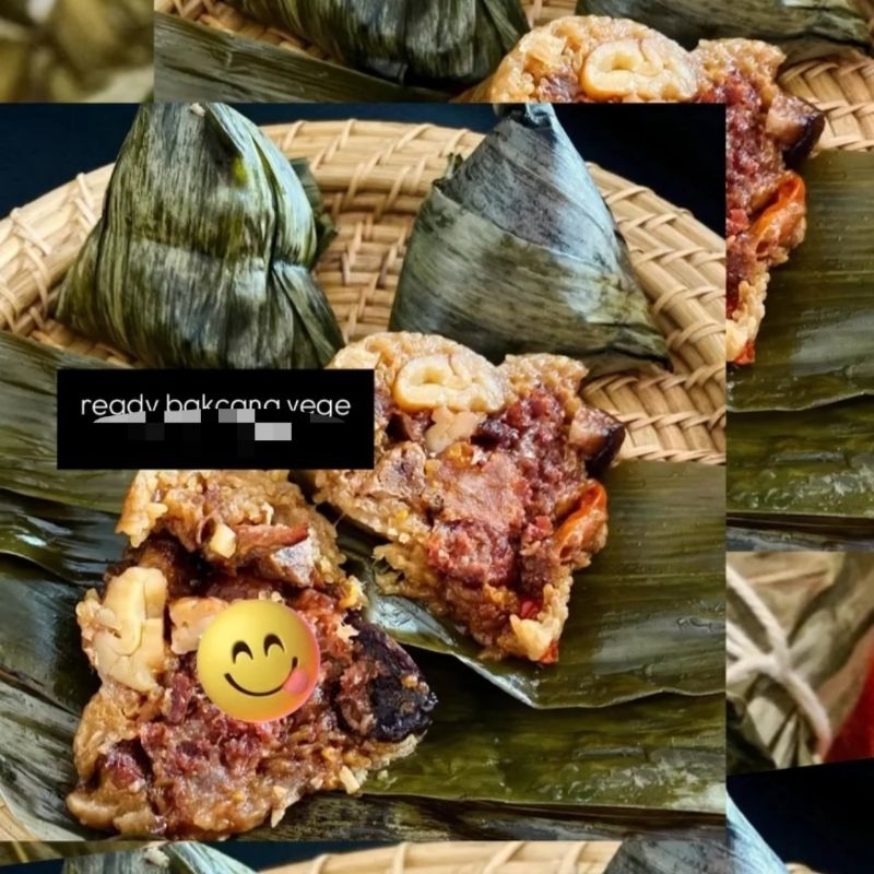 

bakcang vegetarian bacang vegan halal ready
