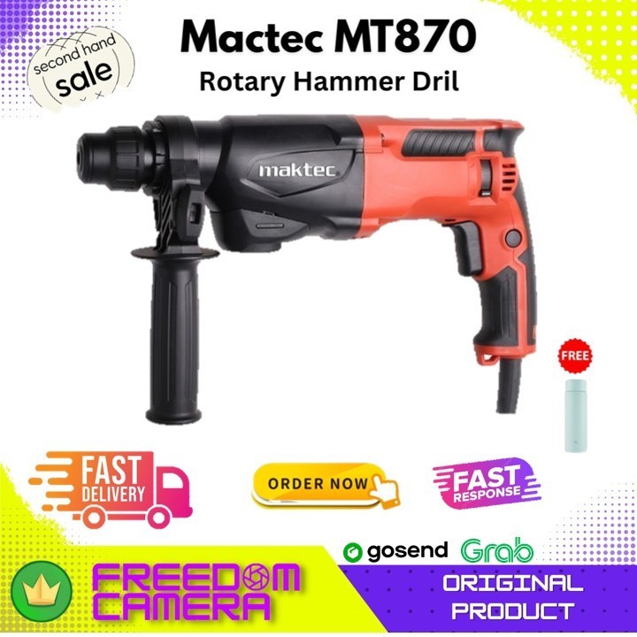 Mactec MT870 Rotary Hammer Dril Second