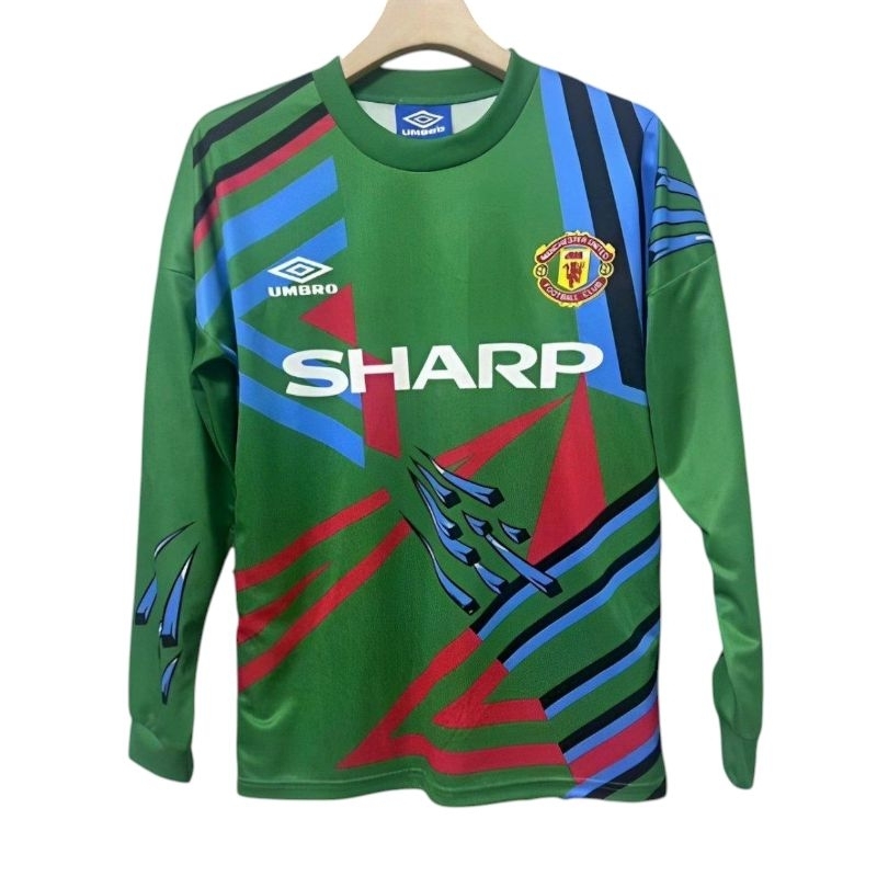 Jersey Bola Kiper MU Retro 1993 Full Printing