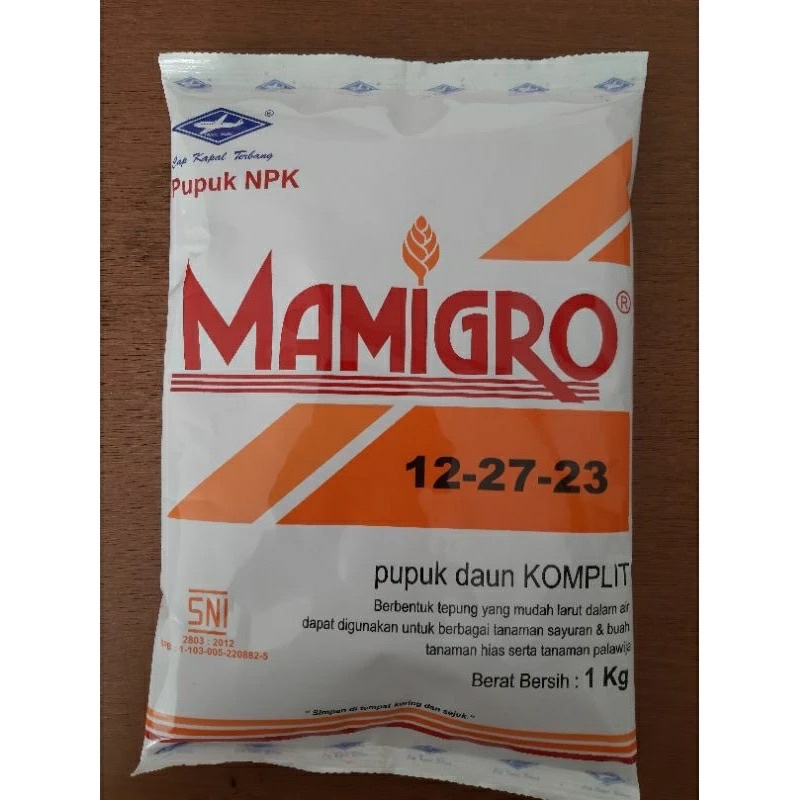 Mamigro Merah 12-27-23 1kg Super P Pupuk bunga dan buah