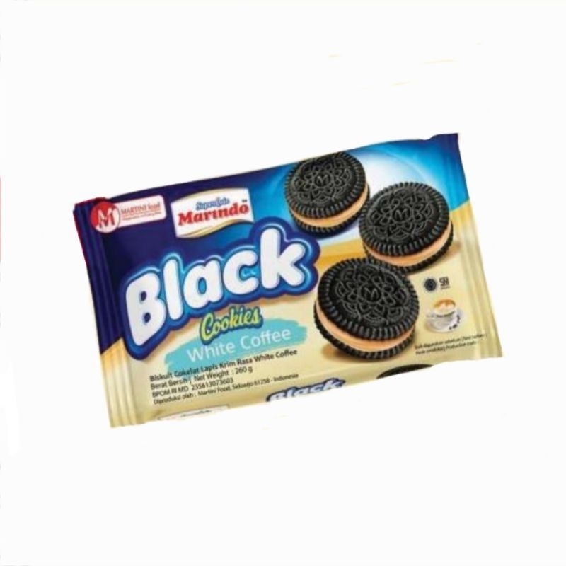 

Marindo Black Cookies White Coffee Cream